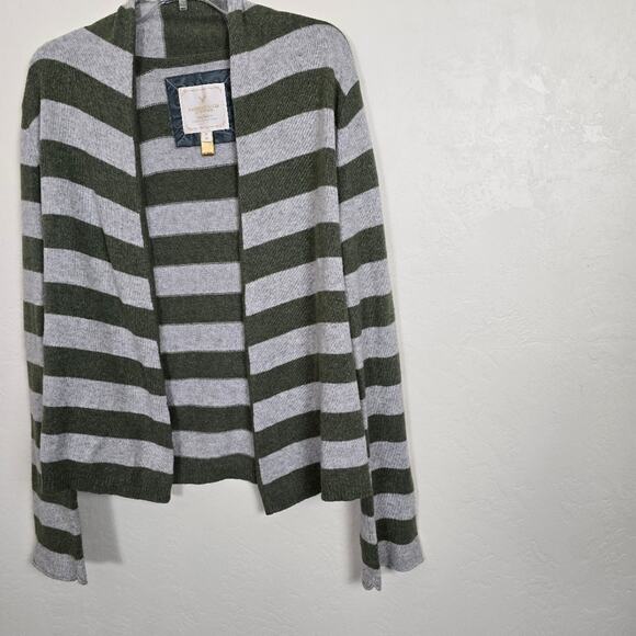 American  Eagle Women's M Cardigan Sweater Angora Rabbit Hair Blend Open Relaxed - Picture 11 of 14